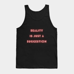 Question Reality Tank Top